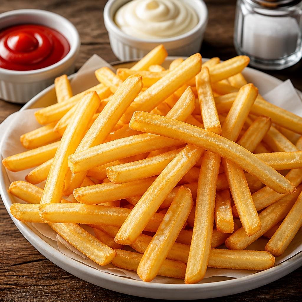 French Fries Six Ounces Coffee
